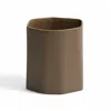 Aya Porcelain Neutrals Perge Taba Handcrafted Porcelain Cup In Brown