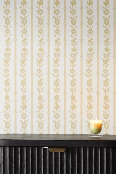 Ayara Esme Floral Striped Wallpaper