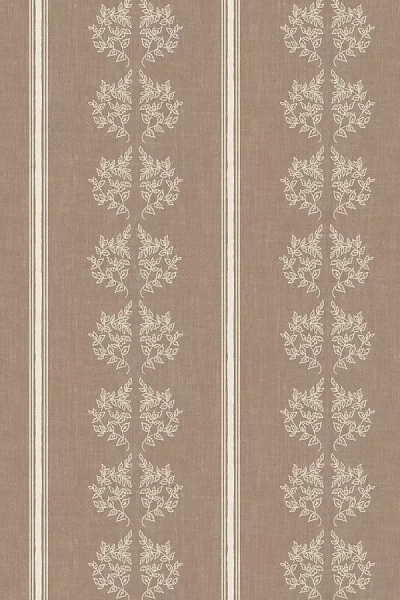 Ayara Vintage Branches And Stripes Wallpaper