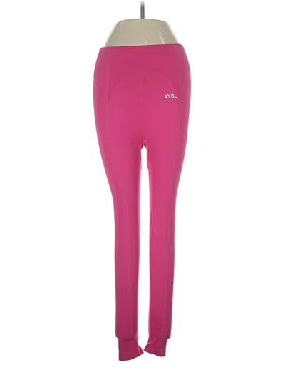Pre-owned Aybl Active Pants In Pink