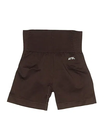 Pre-owned Aybl Athletic Shorts In Brown