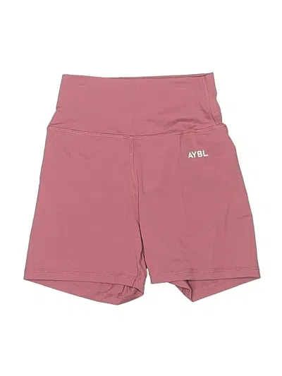 Pre-owned Aybl Athletic Shorts In Pink