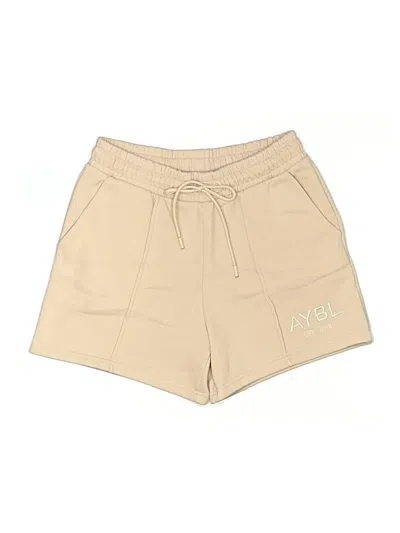 Pre-owned Aybl Khaki Shorts In Tan