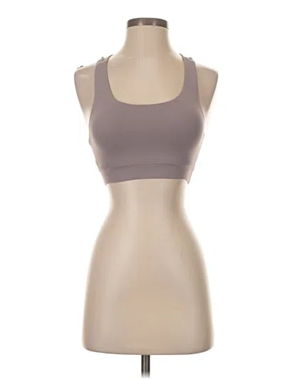 Pre-owned Aybl Tank Top Tan Strapless Neckline Tops In Brown