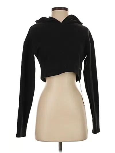Pre-owned Aybl Thermal Top Black Cowl Neck Tops