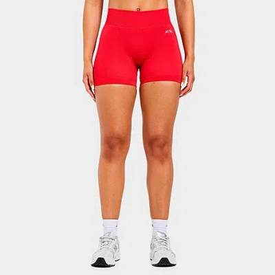 Aybl Women's Adapt Seamless 4.5 Inch Inseam Shorts In Red