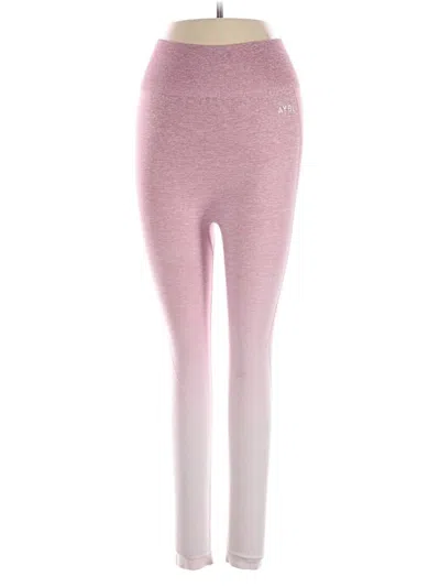 Pre-owned Aybl Yoga Pants In Pink