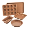 Ayesha Curry 5-pc. Non-stick Bakeware Set In Brown