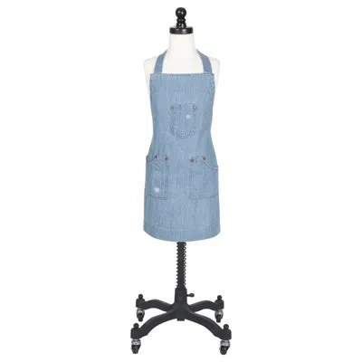 Ayesha Curry Denim Kid Apron In Blue