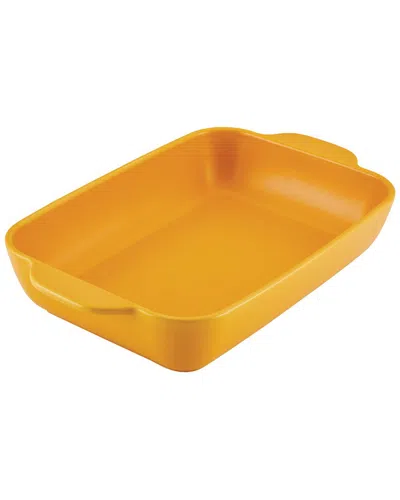 Ayesha Curry Dnu  9x13 Rectangular Ceramic Baking Dish In Yellow
