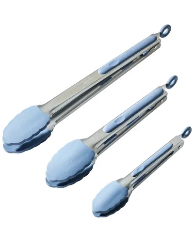 Ayesha Curry Dnu  Tools & Gadgets Locking Tongs Kitchen Utensil Set In Blue