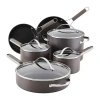 Ayesha Curry Hard Anodized Collection 10-pc. Cookware Set In Black