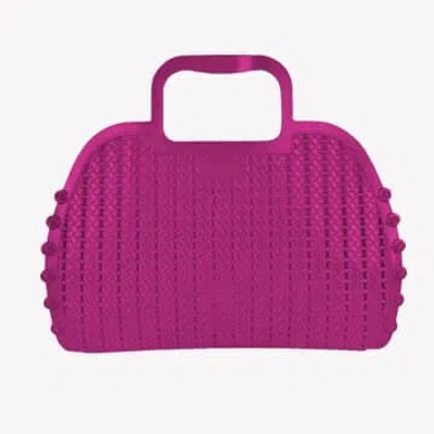 Aykasa Violet Jelly Bag In Purple