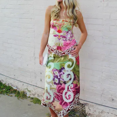 Aylaya Aliyah Long Skirt In Multi