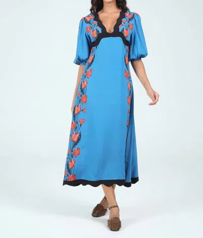 Aylaya Women's Blume Dress In Blushing Meadow In Multi