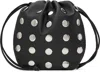 Ayllón Black Jacinta Studded Pouch In Black