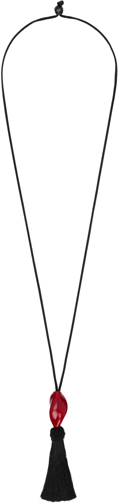 Ayllón Casati Necklace In Red