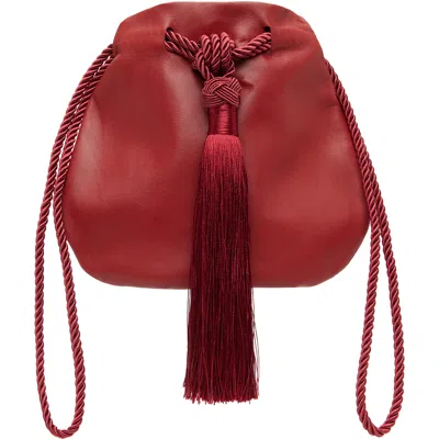Ayllón Red Aurora Pouch In Carmesi