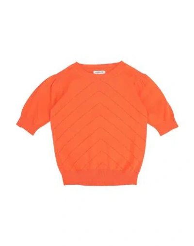 Aymara Babies'  Toddler Girl Sweater Orange Size 6 Organic Cotton