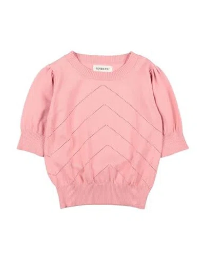 Aymara Toddler Girl Sweater Pink Size 6 Organic Cotton In Pink