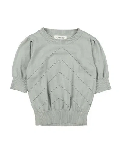 Aymara Babies'  Toddler Girl Sweater Sage Green Size 6 Organic Cotton