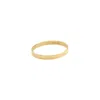 Ayou Jewelry Flat Band Ring For Women In Gold