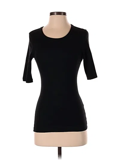 Pre-owned Ayr 3/4 Sleeve T-shirt In Black