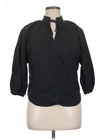 Pre-owned Ayr 3/4 Sleeve T-shirt In Black