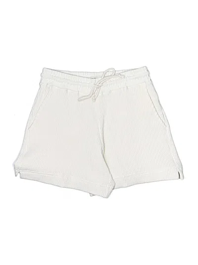 Pre-owned Ayr Athletic Shorts In Ivory
