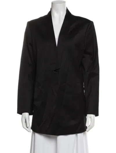 Pre-owned Ayr Blazer In Black