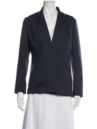 Pre-owned Ayr Blazer In Blue
