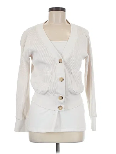 Pre-owned Ayr Blazer Jacket In Ivory