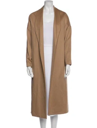 Pre-owned Ayr Camel Hair Coat In Neutral