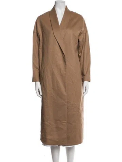 Pre-owned Ayr Camel Hair Coat In Neutrals