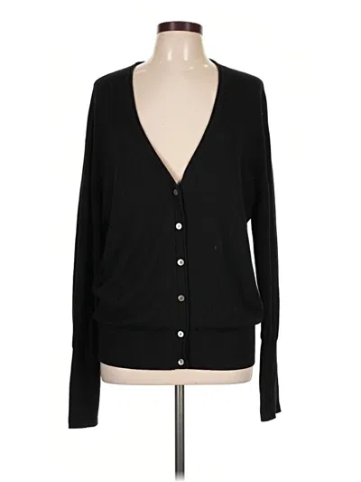 Pre-owned Ayr Cardigan Sweater In Black