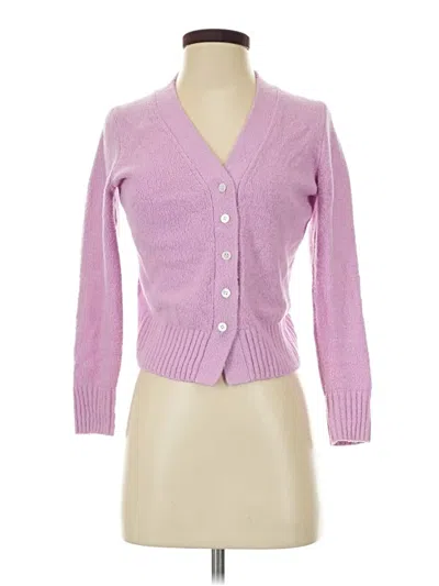 Pre-owned Ayr Cardigan Sweater In Pink