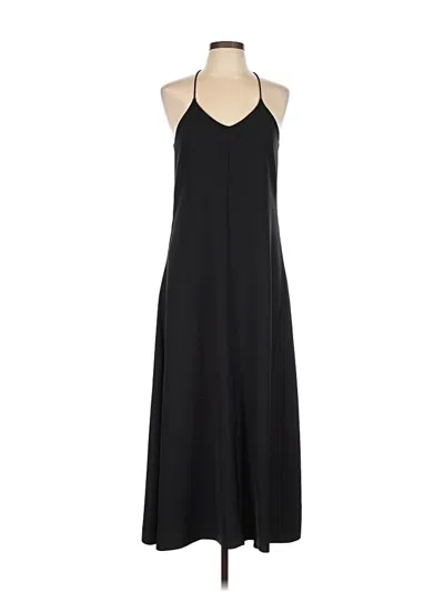 Pre-owned Ayr Casual Dress In Black