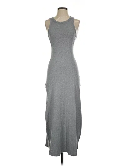 Pre-owned Ayr Casual Dress In Gray