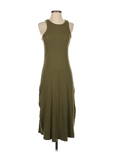 Pre-owned Ayr Casual Dress In Green
