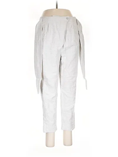 Pre-owned Ayr Casual Pants In Silver