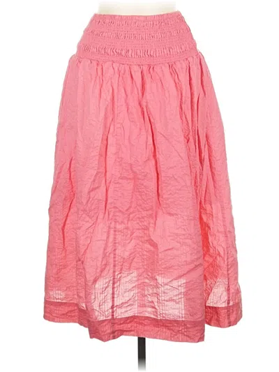 Pre-owned Ayr Casual Skirt In Pink