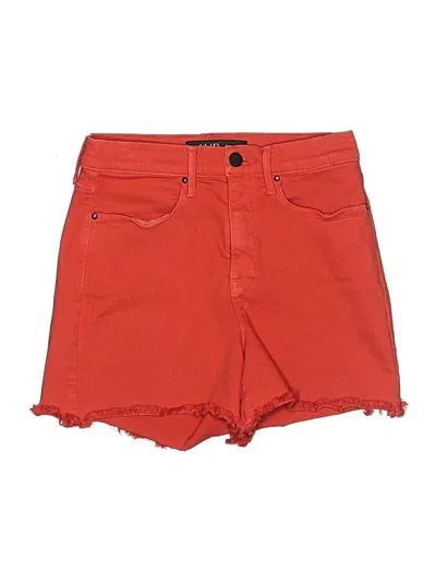 Pre-owned Ayr Denim Shorts In Red