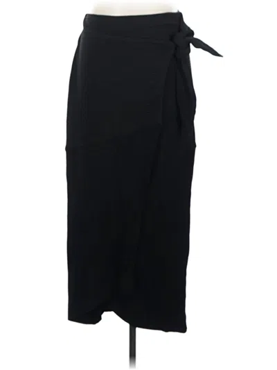 Pre-owned Ayr Formal Skirt In Black