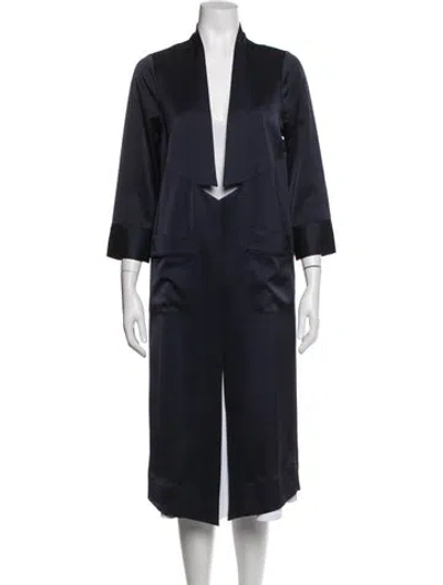 Pre-owned Ayr Jacket In Blue