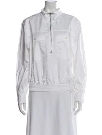 Pre-owned Ayr Jacket In White