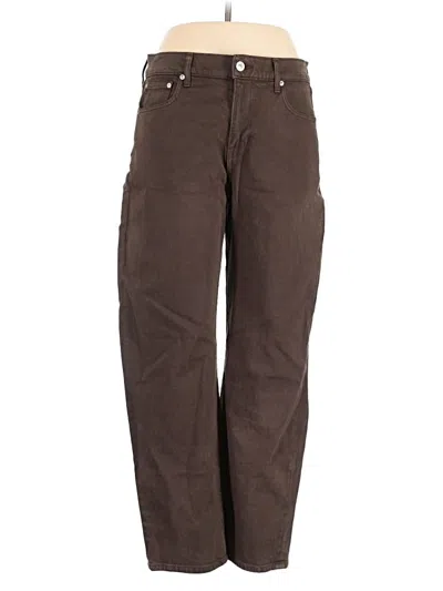 Pre-owned Ayr Jeans In Brown