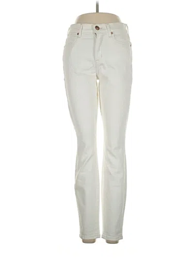 Pre-owned Ayr Jeans In Ivory