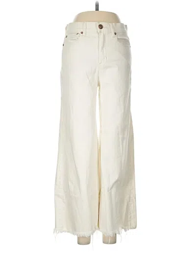 Pre-owned Ayr Jeans In Ivory