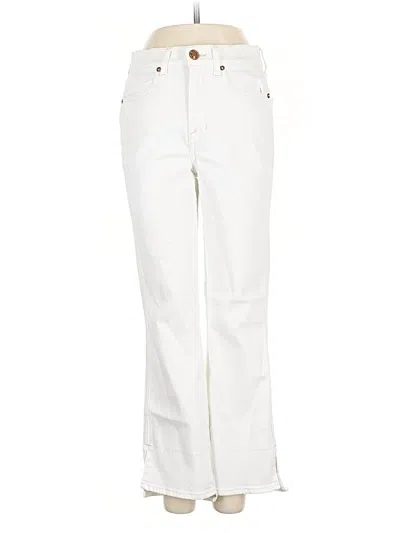Pre-owned Ayr Jeans In White