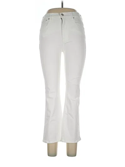 Pre-owned Ayr Jeans In White